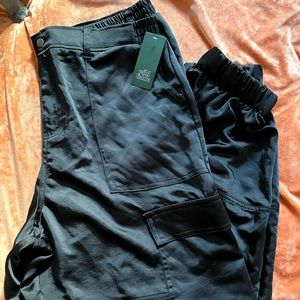 SATIN CARGO JOGGERS / WILD FABLE ⛓